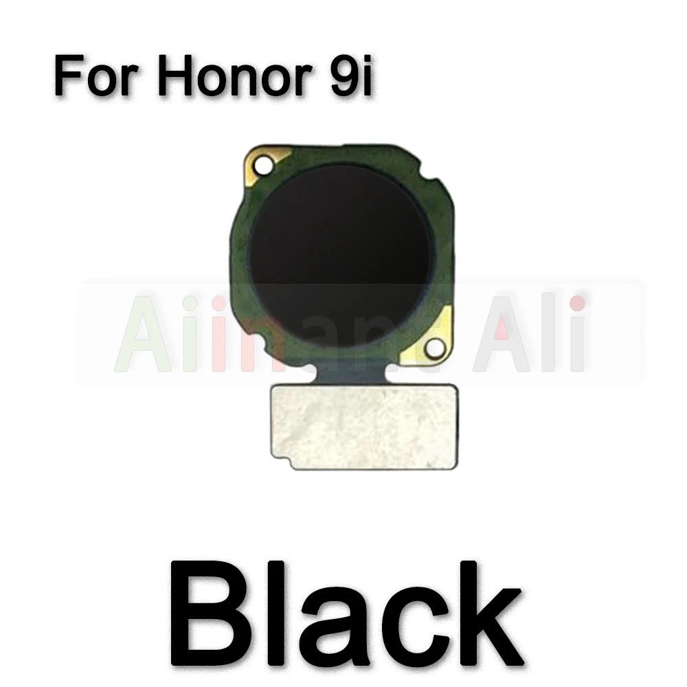 Aiinant Back Home Button Key Connector Touch ID Finger Scanner Fingerprint Sensor Flex Cable For Huawei Honor 9 9i 9X Lite