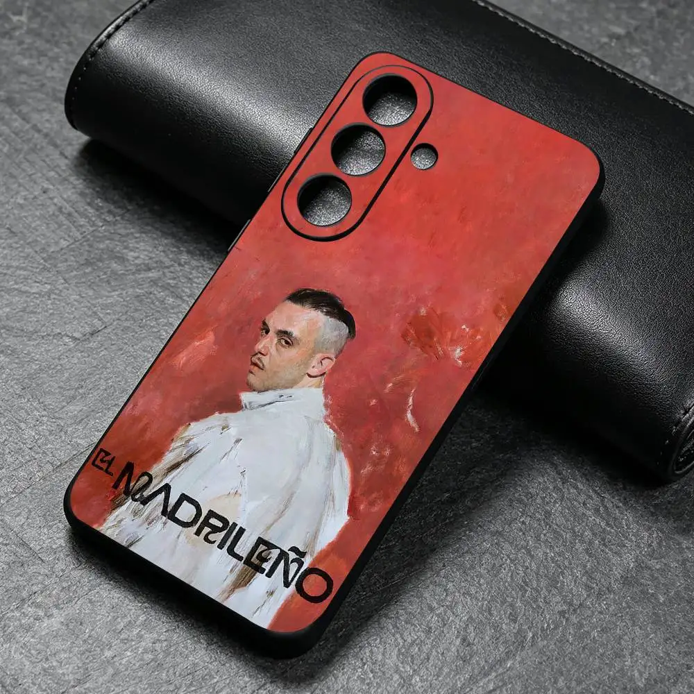 C T-Tangana El Madrileno Phone Case For Samsung S26 25 24 23 22 21 20 Ultra Plus 5G Black