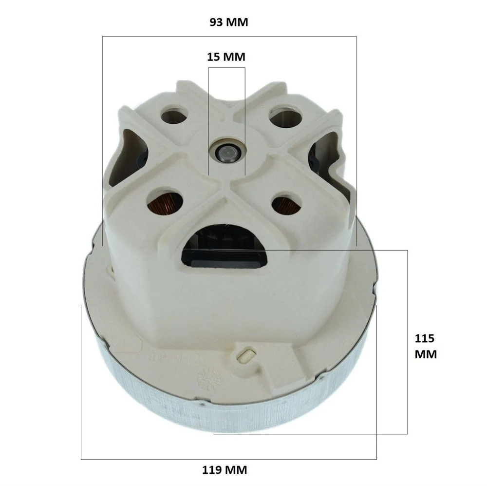 เครื่องดูดฝุ่นมอเตอร์1600 W - BT 92 SRV 65