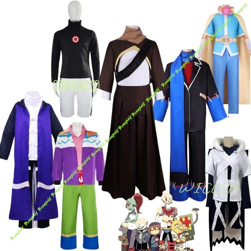 Gioco Аниме Undertale Косплей чернила Sans Костюм Sans Костюм di Хэллоуин на donna Uomo Outfit Uniforme Party Show Abiti regalo Gioco Аниме Undertale Косплей чернила Sans Костюм Sans Костюм di Хэллоуин на donna Uomo Outfit Uniforme Party Show Abiti regalo