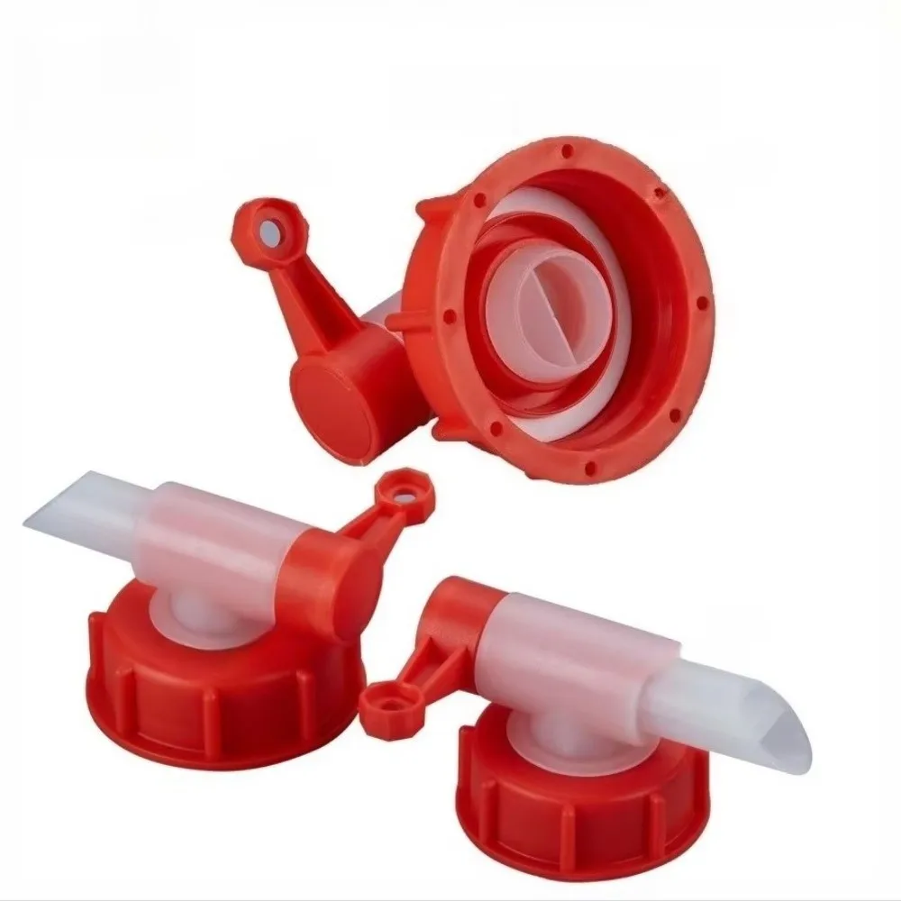 DN61/DN51 Water Tank Faucet Plastic Easy Open Close IBC Container Faucet Acid Alkali Resistant Leak-Proof Pouring Tap Spout