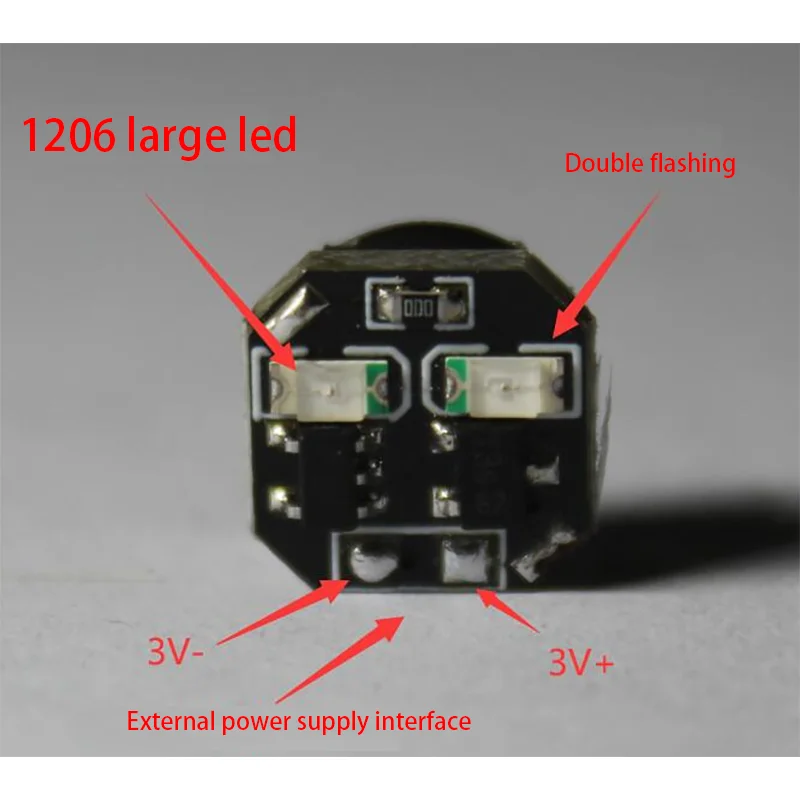 3X LED Magnetron Light Modeling Led Super Bright Wireless Lamp Toys Model Magnetic Induction Control Switch Lights WITH Battery