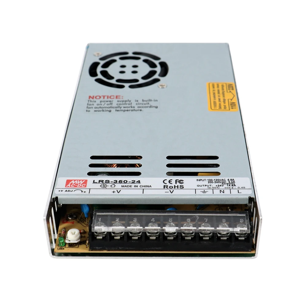 High Efficiency LRS-350-24 DC to AC Inverter - Stepper Motor Power Supply