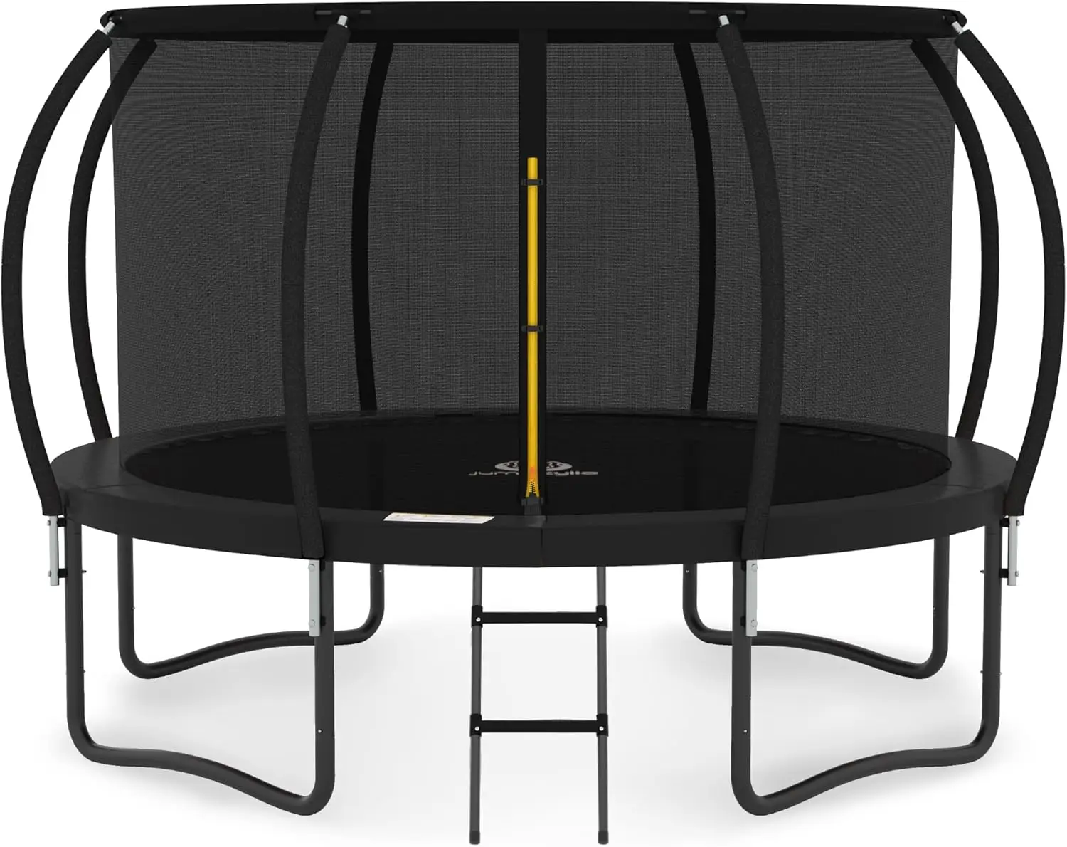 Trampoline 8FT 10FT 12FT 14FT 15FT 16FT Trampoline with Enclosure - Recreational Trampolines with Ladder and AntiRust Coating, A