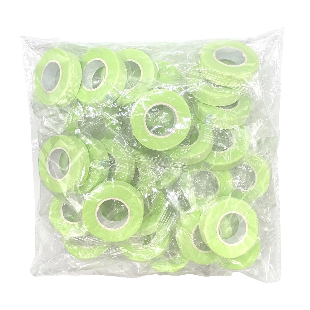 20 rotoli di nastro per ciglia 9M nastro di carta per estensione ciglia traspirante toppe adesive in tessuto non tessuto colorato sotto i cuscinetti per gli occhi