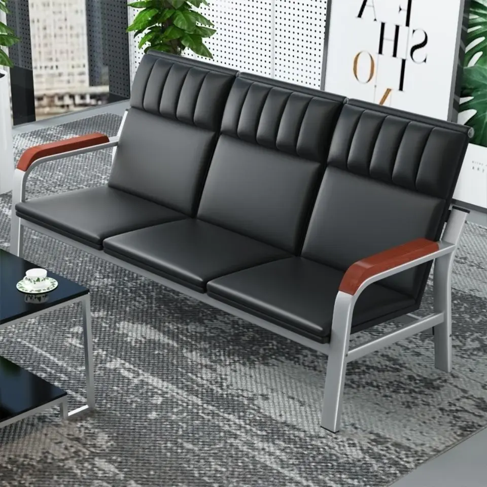 Office three-person sofa row chair airport chair row chair hospital waiting chair waiting sofa long chair public seat