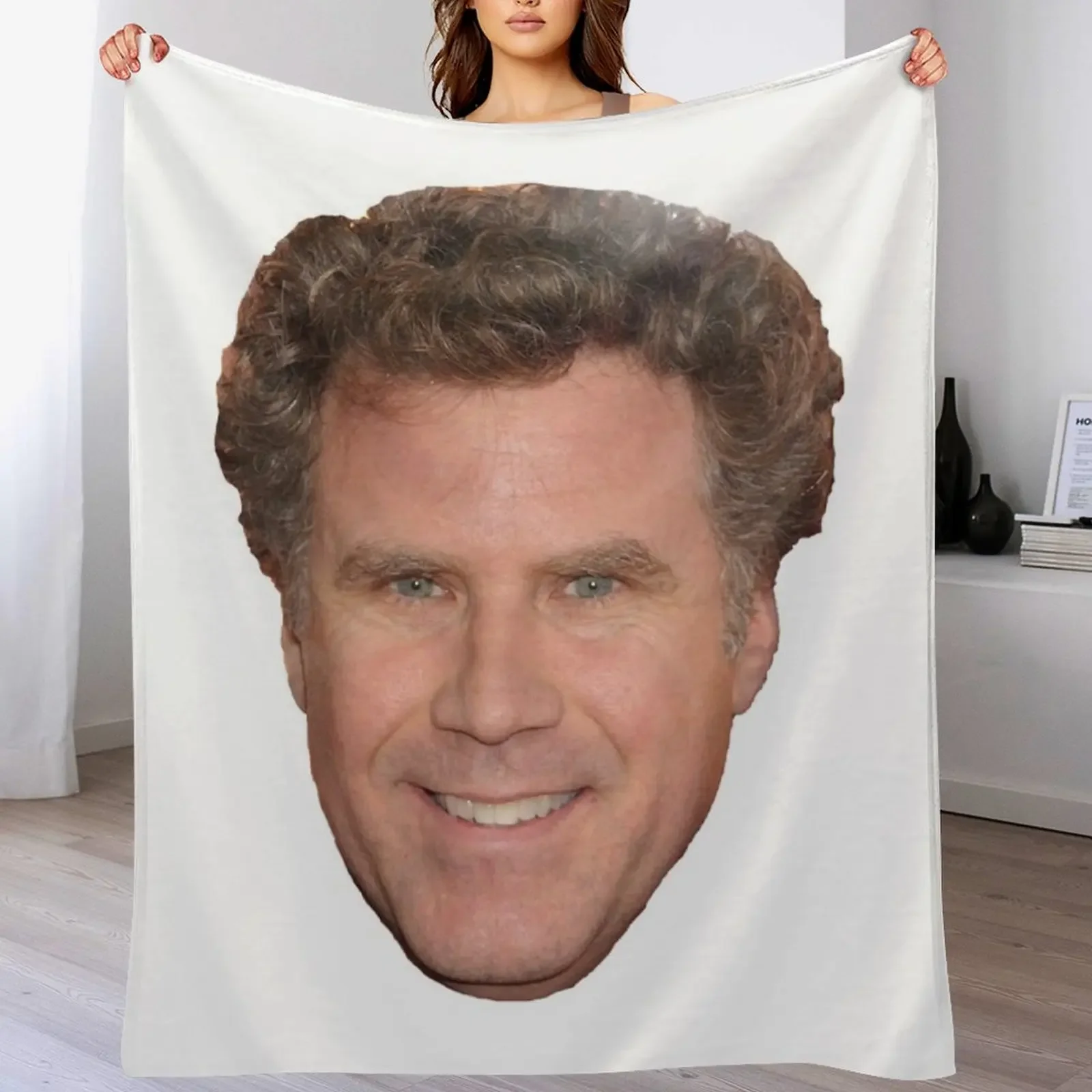 

Will Ferrell Throw Blanket Stylish Decor Blanket Gift for Friends Roommate