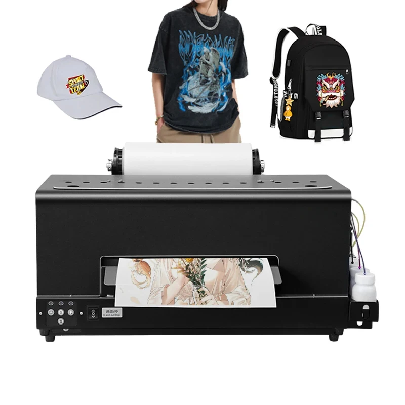 Good Quality L Transfer-Shirt Printing Hine A XP0 Roll Film DTF Printer Textile Cloths-Shirts