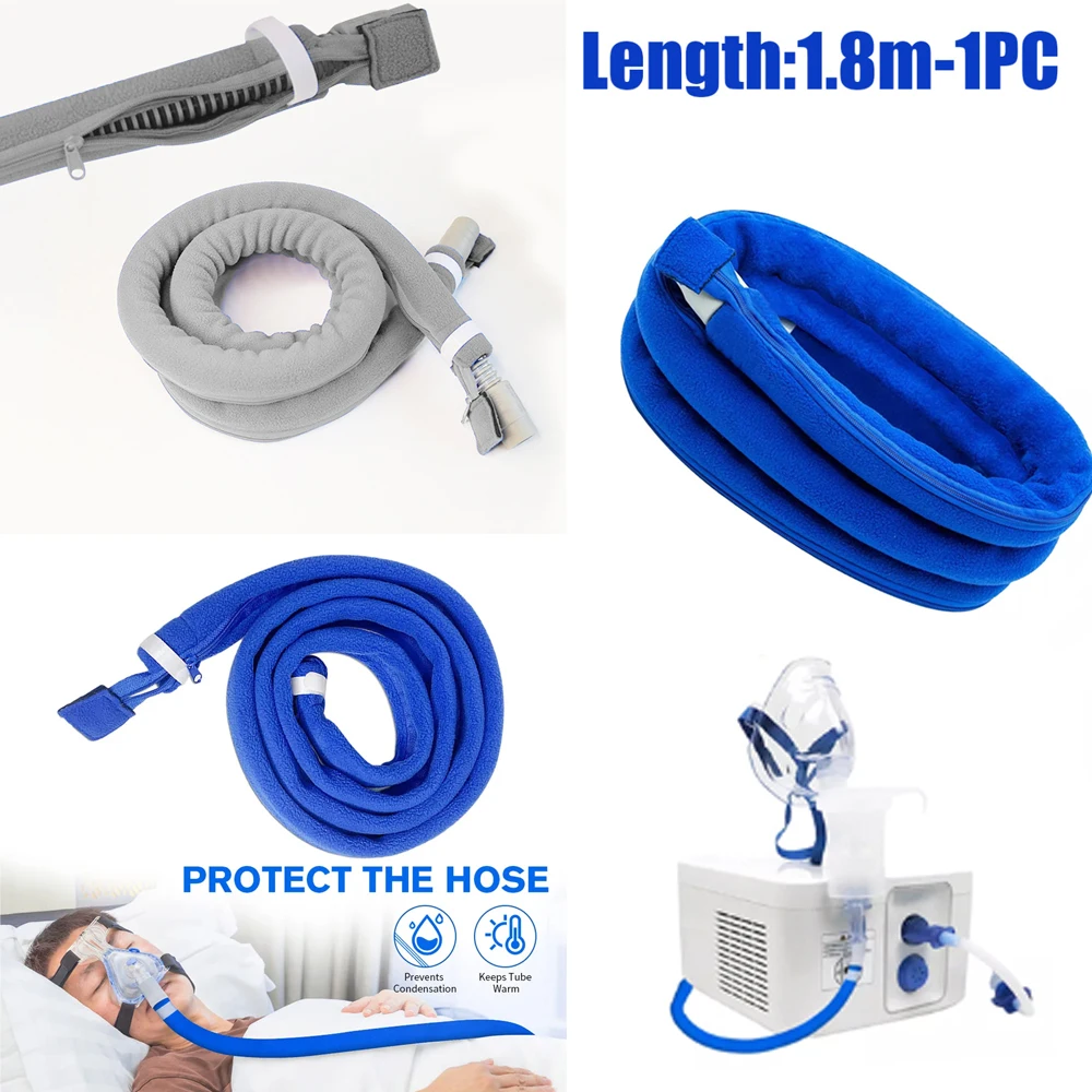 

1Piece CPAP Hose Tube Cover CPAP Hoses Zippered Tubing Wrap Pipe Protector Cushion CPAP Accessory Prevent Noise Condensation