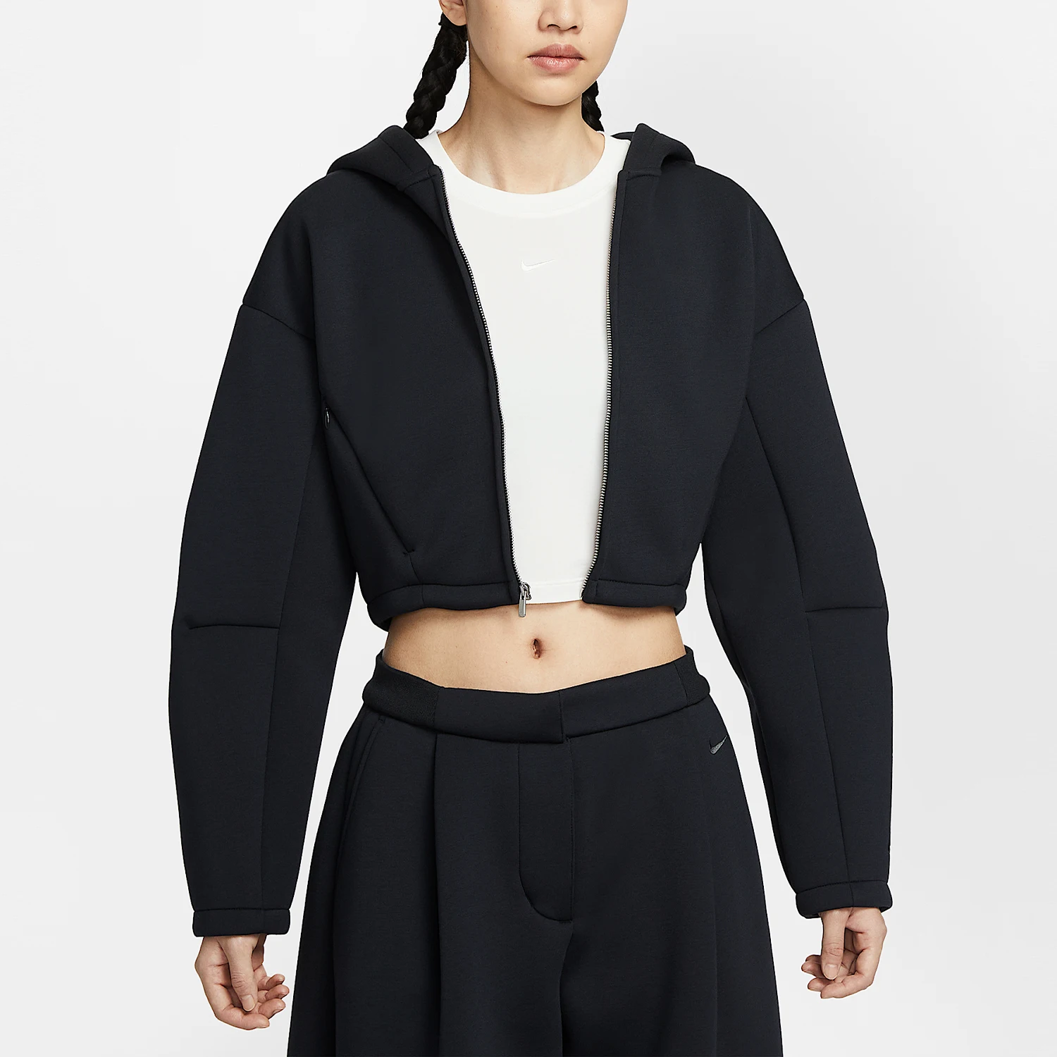 

Оригинальная женская короткая модная куртка с капюшоном Nike Sportswear HV2077-010