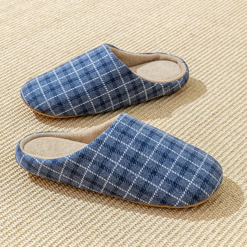 Men's Autumn&Spring Home Anti-skid Slippers, Lightweight and Quiet Sleeping Bedroom Male Comfortable Home Shoes for All Seasons image 3