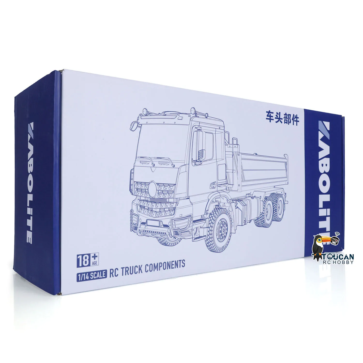JXMODEL RC Skip Loader Truck Kits VL18U K3363 1/14 Hydraulic Remote Control Swing Arm Loading Car Unpainted Toy TH22708