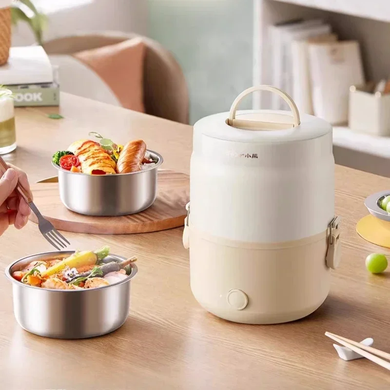 Electric lunch box insulation plug-in heating lunch box steamed rice hot rice office self-heating lunch box office workers