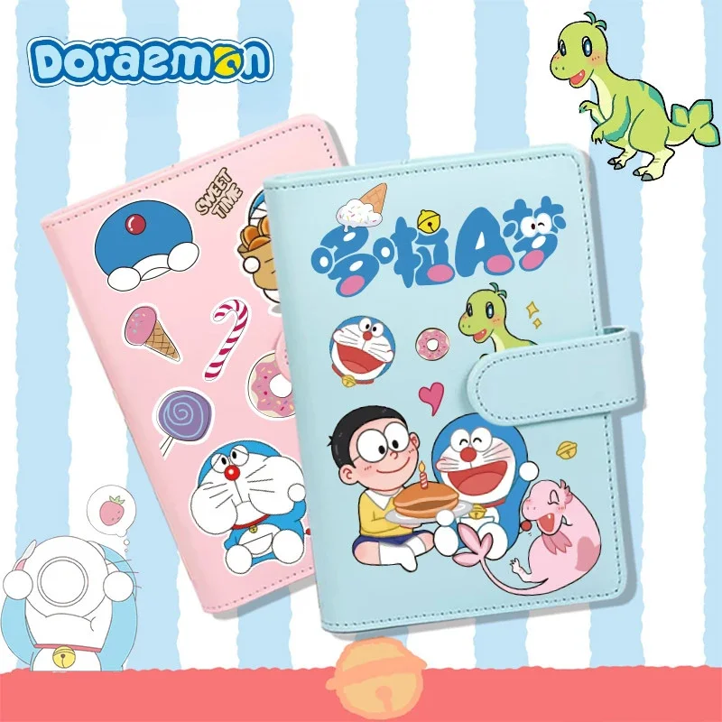 

Doraemon аниме Kawaii блокнот Милая ученическая ручная учетная запись наклейка книга сообщений детский Дневник Книга пейнтбук книга сообщений подарок