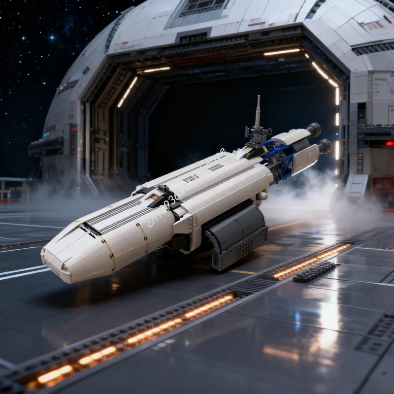 

1606 шт. MOC HWS United Space Model, строительные блоки, сборка, сделай сам, творческое образование, рождественский подарок, кирпичные игрушки, детский день рождения