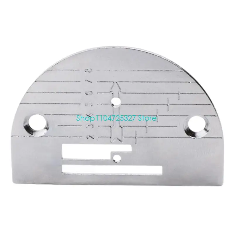 D8KF Sewing Machine Throat Plate Sturdy Metal Frame Slip Resistant Fabric Guide For Quilting Enthusiasts