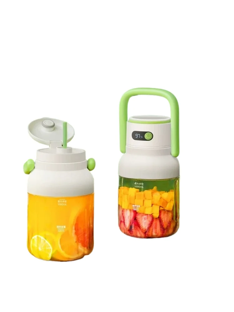 Juicer Large Capacity Wireless Charging 2026 New Portable Juice Juicing Cup Ton Ton Barrel