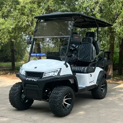 Street Legal White Club Car Lifted 2 Passenger Brand New Powerful 4 Wheel Buggy 2/4/6 Seater Electric Golf Car