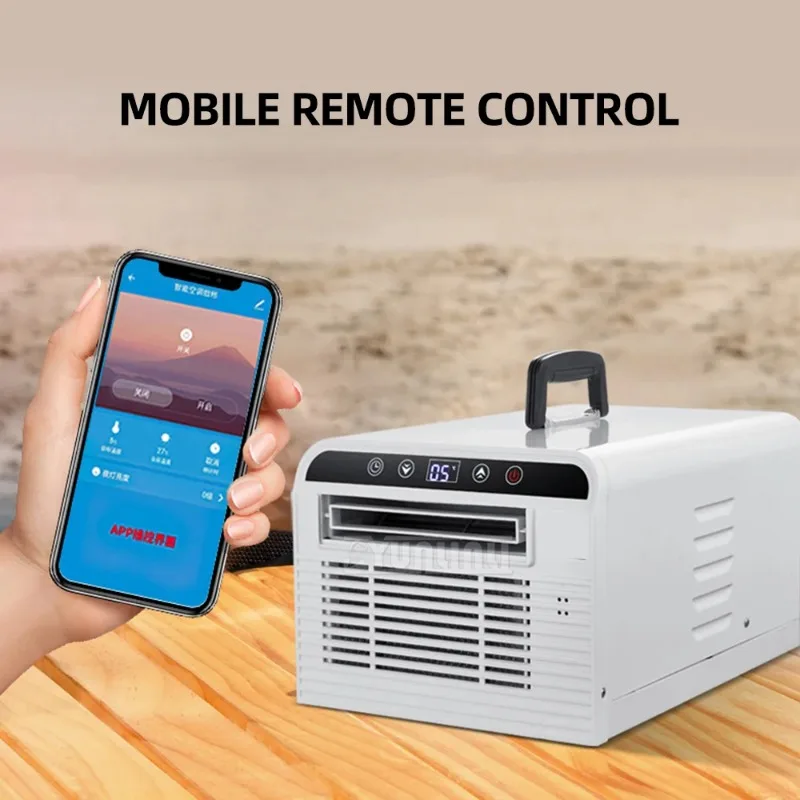 2500BTU Portable Air Conditioner Summer Pet Cooler Sogutucu Drainage-free Mobile Air Conditioner