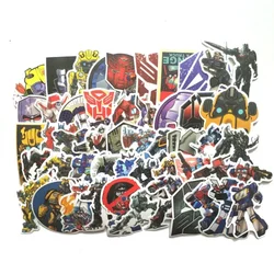 50PCS Transformers Children's Toy Stickers Laptop Water Cup Guitar Refrigerator Luggage Reward Stickers Wholesale