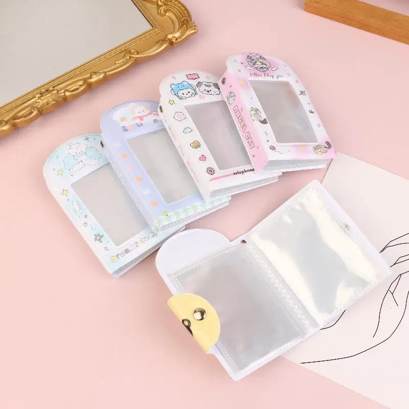 28 Card Slots Photo Card Binder 3-inch Kpop Photo Card Photo Album Postcard Photocards Holder Photocard Binder Gift