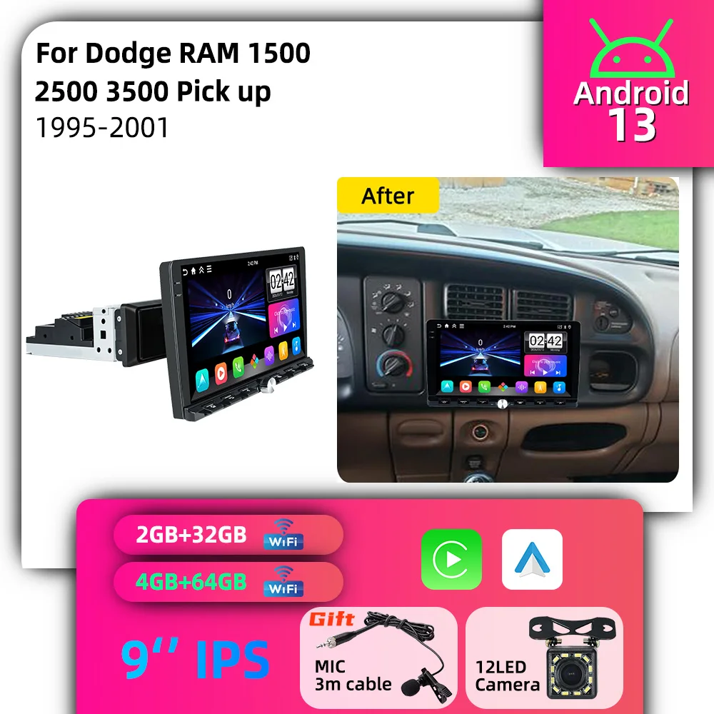 For Dodge RAM 1500 2500 3500 Pick Up 1995-2001 9