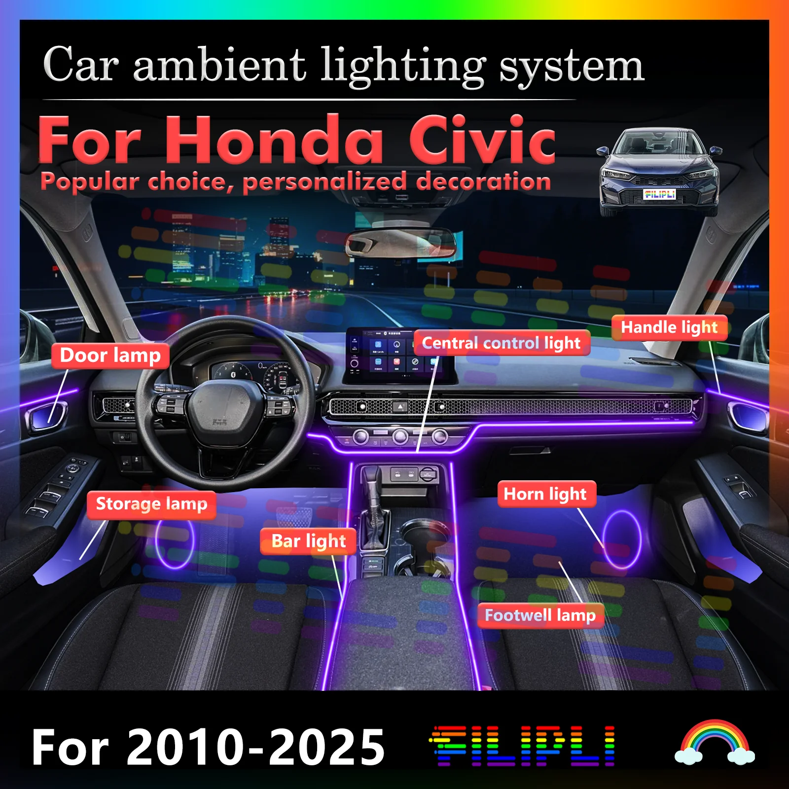 24 In1 For Honda Ci…