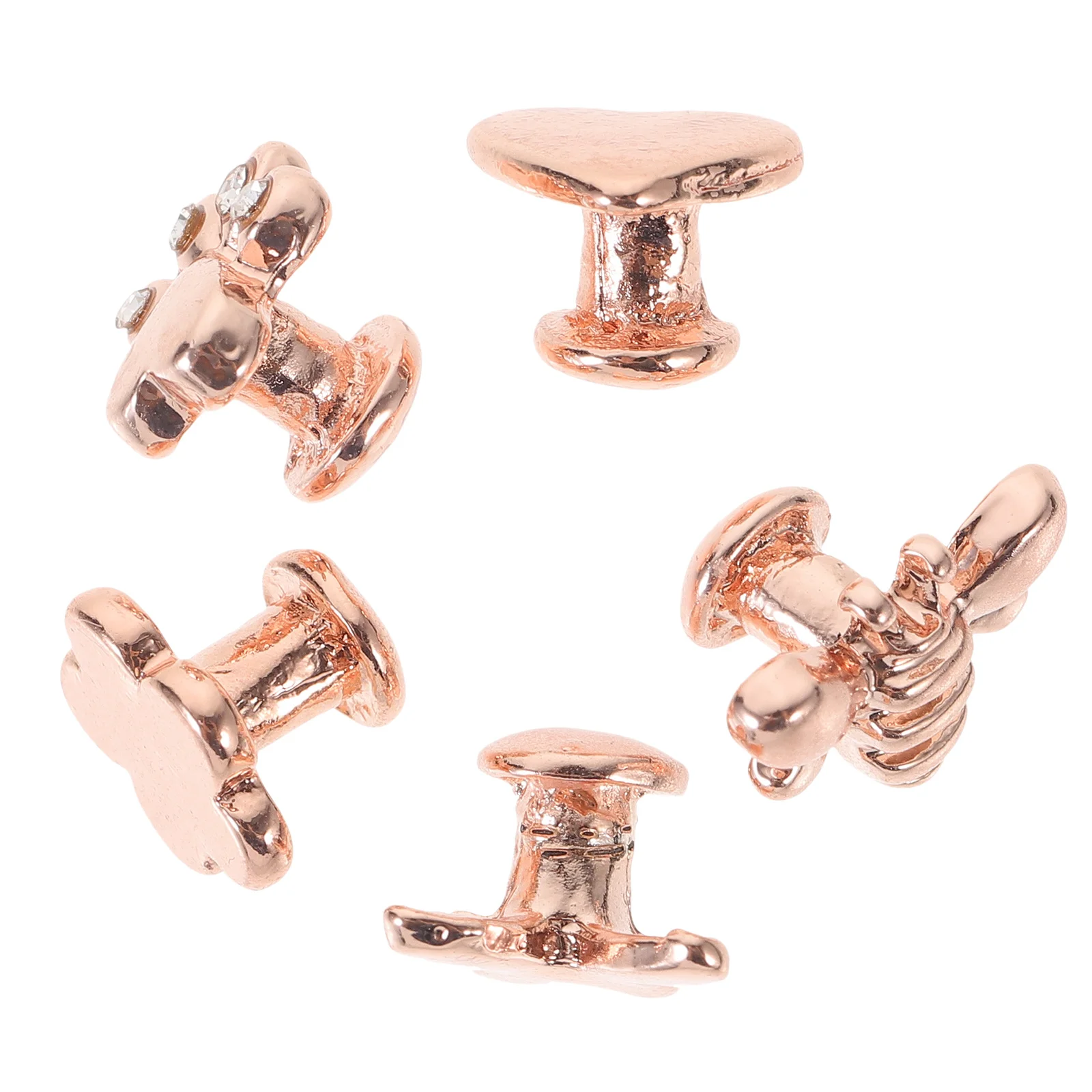 5 قطعة حزام الساعات سحر حجر الراين الزخرفية ساعة صغيرة الفرقة اكسسوارات مجوهرات ترصيع ل Smartwatch حزام الديكور الأزياء #6