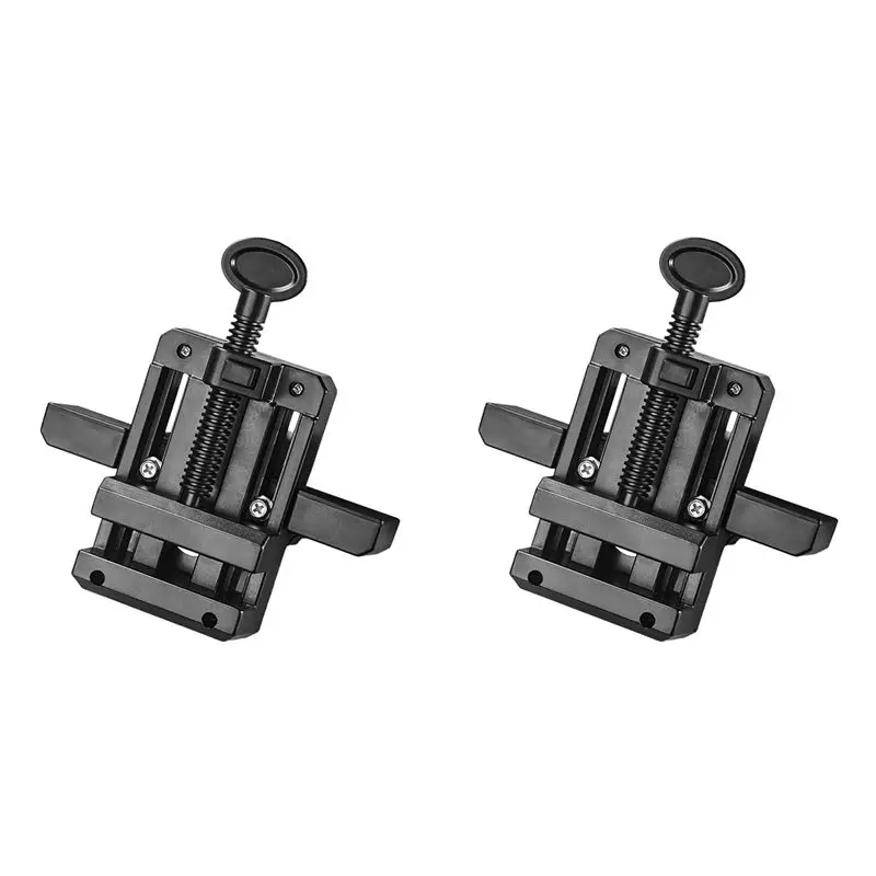 

A20F-2X Cabinet Door Mounting Jig Cabinets Frame Clamp Household Door ABS Plastic Mounting Support Woodworking Tools