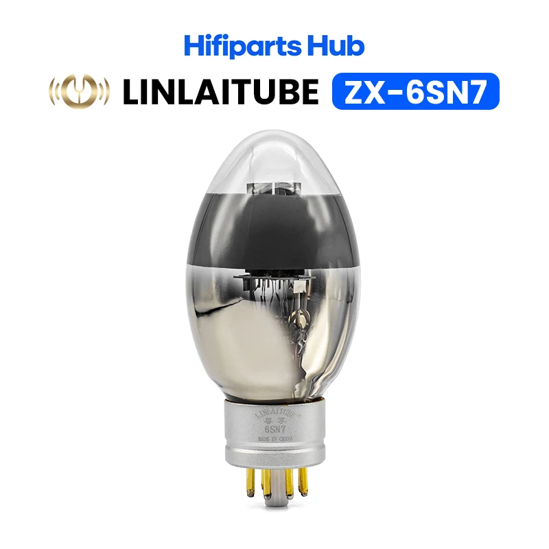 Hifiparts Hub Linlai Tube Carbonized Anode ZX6SN7 Upgrade Psvane A6SN6 6SN7-AT 6SN7-PT SHUGUANG 6SN7GT  Matched Pair