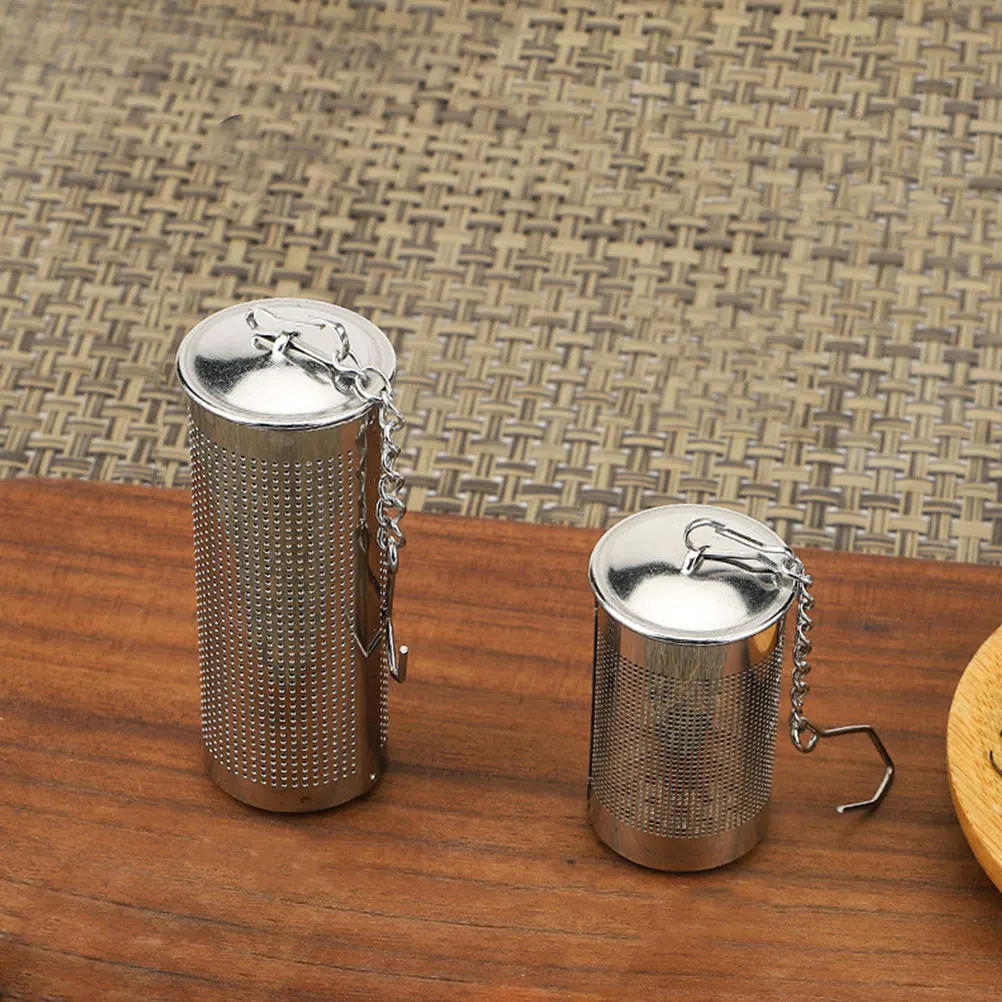 

2 Pcs Stainless Steel Tea Strainer Fine Mesh Filter Infuser for Loose Leaf Tea Home Office Heat Resistant