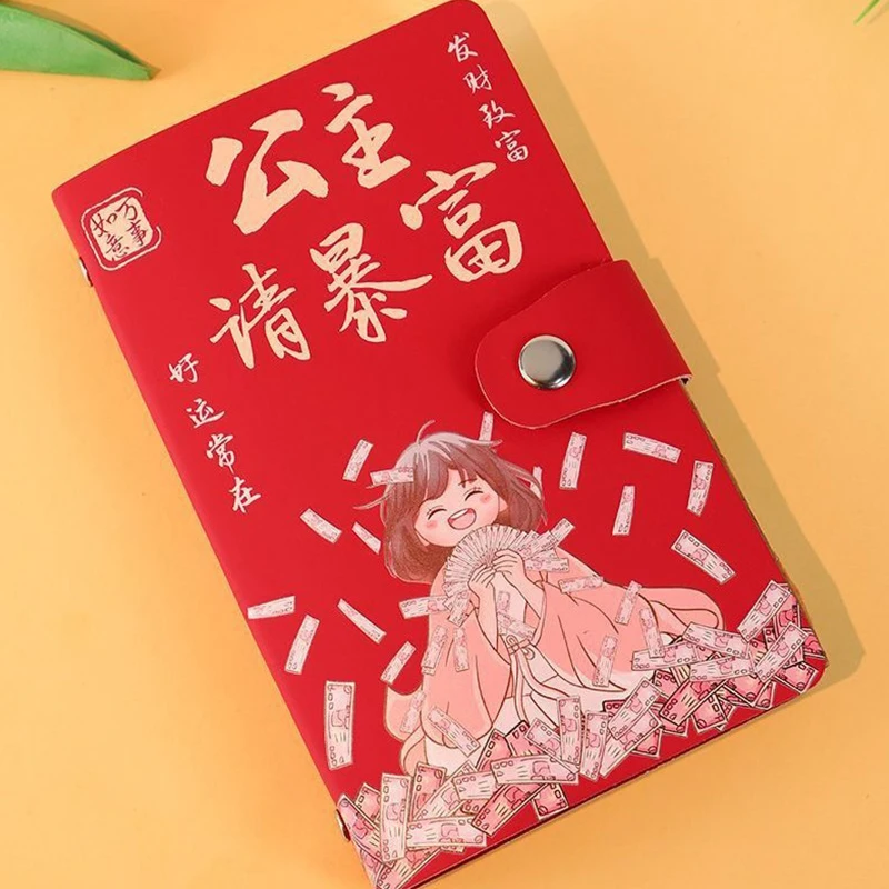 100 Sobres para el Reto de Ahorro de Dinero, Libro de Colección de Dinero Reutilizable de Gran Capacidad con Candado y Contraseña