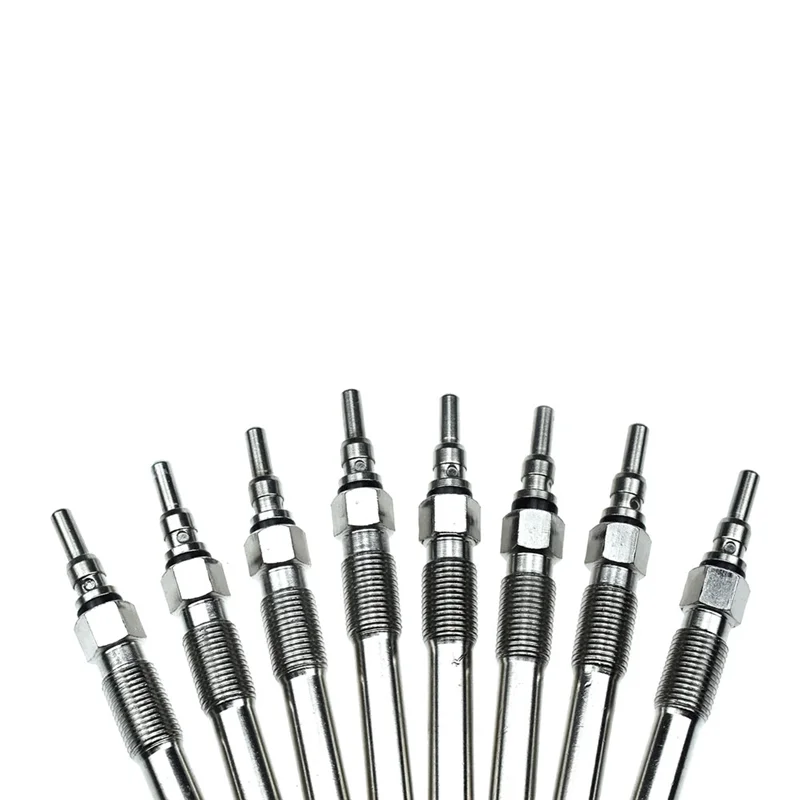 Durable-9Pcs For Ford E F Series 7.3L Spare Parts Power Stroke Diesel Pickup Relay Solenoid & Glow Plugs F81Z-12B533-AC K-12B533