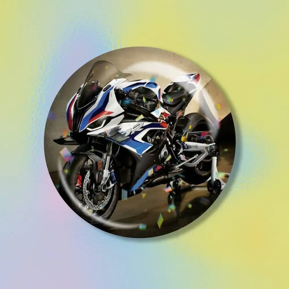 Motorcycle-B-M-R 1250 GS- S 1000 RR-W  Brooch Metal Badge Brooch, Fashion Decorative Pins for Hat Bag Clothing Decoration Gift