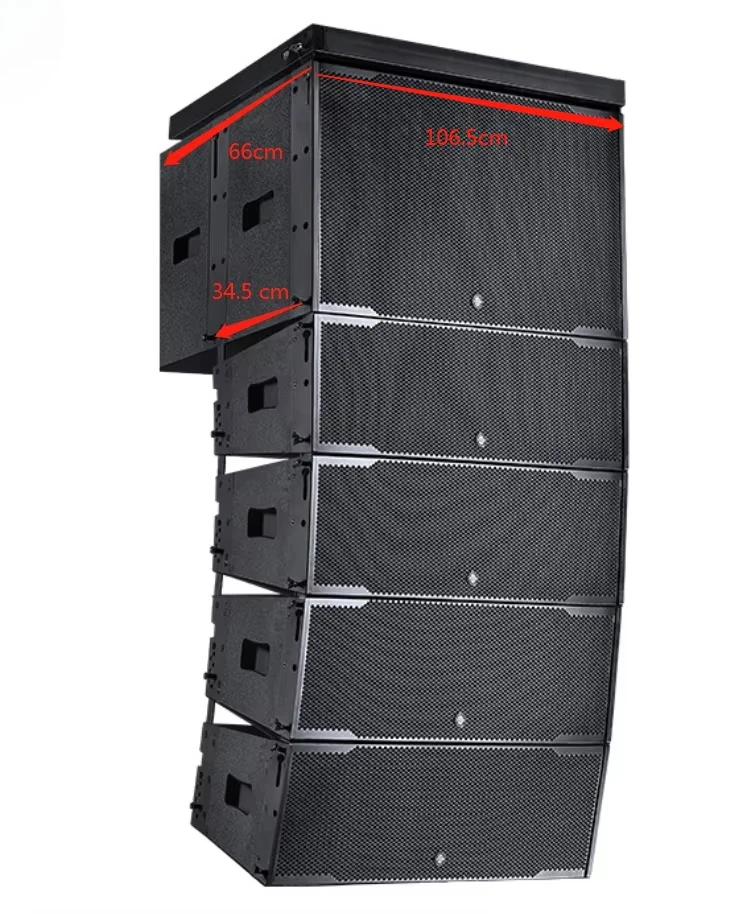 1000 Audiences Concerts 2*12inch Line Array pa System Line Array Speakers