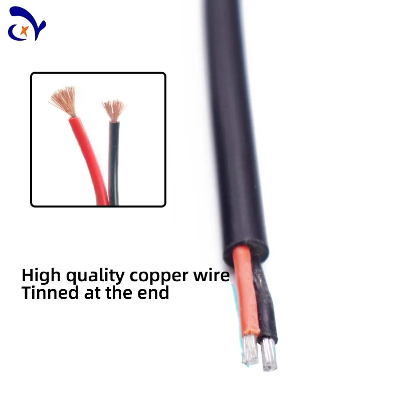 1PCS 90 Degree Right Angle DC5.5*2.5mm Power Plug Adapter DC Power Connector All Copper L-type Elbow Cable