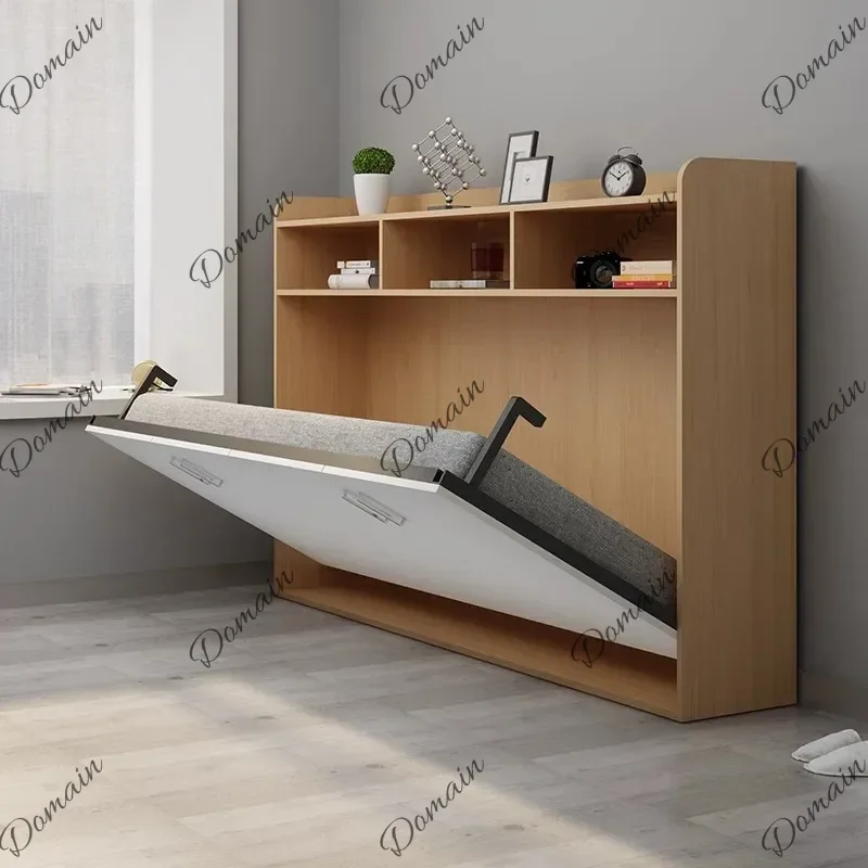 QAZ Clearance Single Bed Invisible Sleeping Guest Pull Out Folding Bed Space Saving Double Camas Individuales Bedroom Furniture