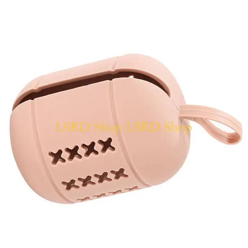 L8rd make -up puffhouder poeder poeder puff case siliconen schoonheidsmidders houder voor reizen