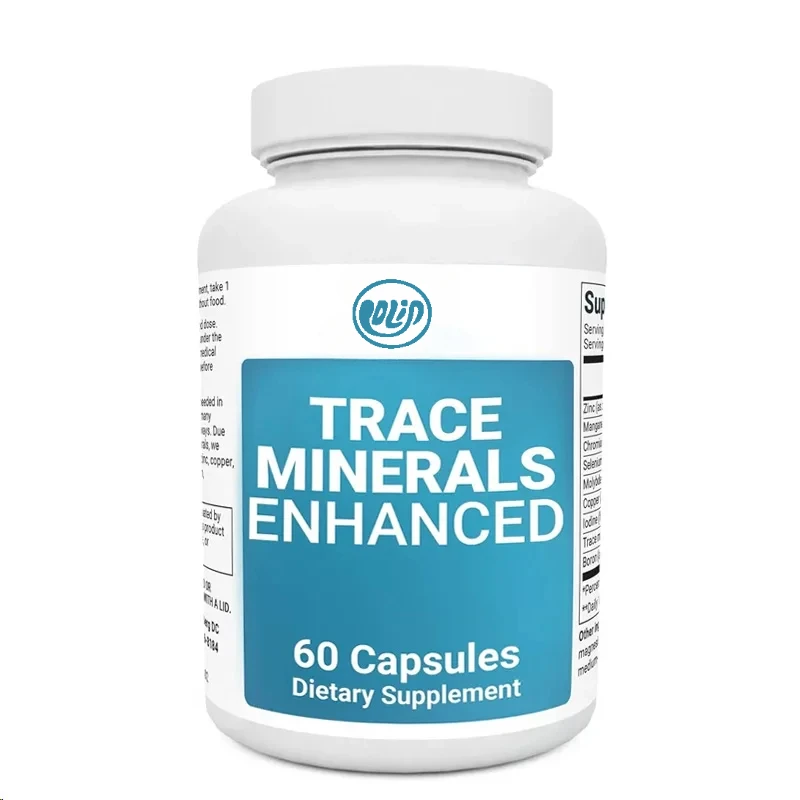 

Trace Mineral Enhancement Complex - Contains over 70 Nutrient Intensive Healthy Minerals - Dietary Supplements -60 Capsules