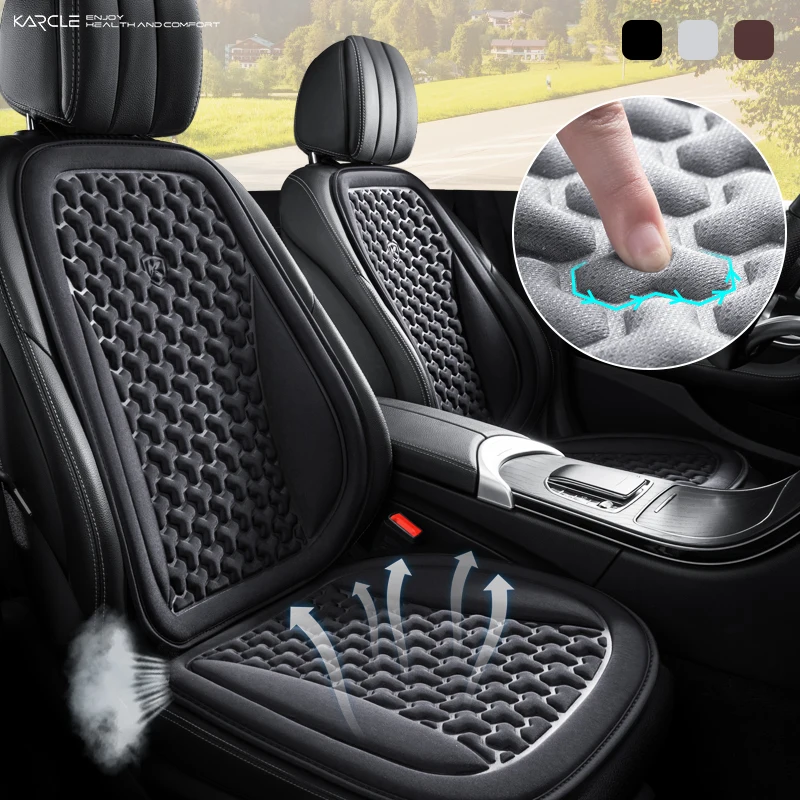 

Car Seat Cover Summer 3D Breathable Ice Silk Car Seat Cushion Convex Design Auto Seat Protector Pads Universal Auto Chair Mat