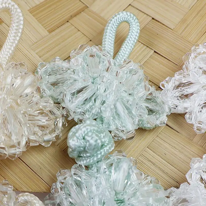 Knöpfe im chinesischen Stil, Nähknöpfe, DIY handgemachte Perlenknöpfe, Nähzubehör, Plattenschnallen, Kleidungszubehör – Detail 7