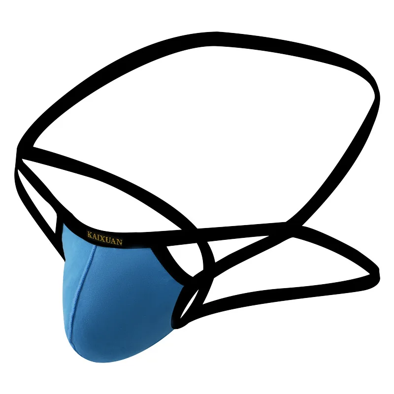 

Breathable Bugle Pouch String Thong Hollow Out Ultra-Low Mini Briefs Erotic Hombre Male Lingerie Tanga Sexy Fashion Lingerie Men