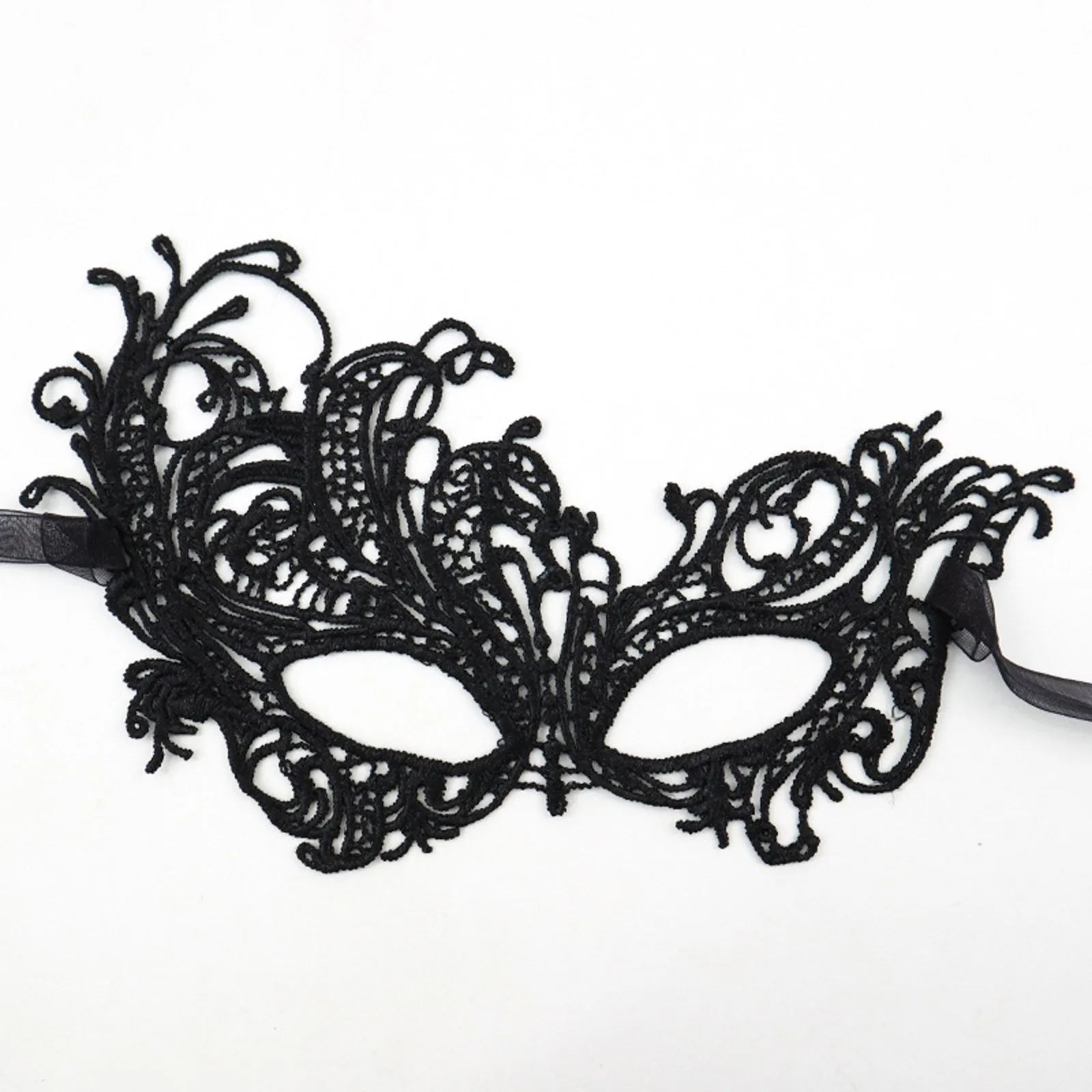 Women Hollow Sexy Mask Makeup Cosplay Lace Masquerade Eye Mask Lingerie Halloween Accessories Gothic Role Playing Carnival