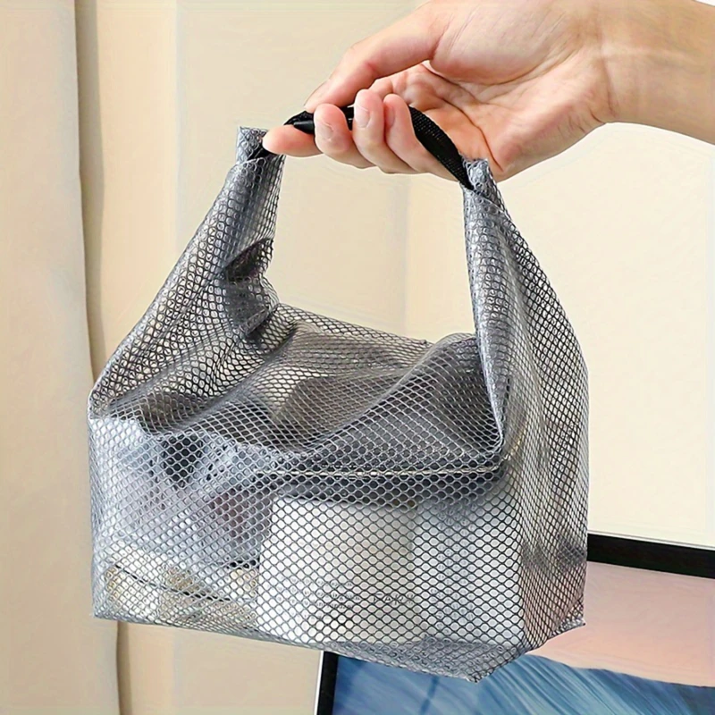 Folding Travel Storage Bag EVA Wash Bag Waterproof Transparent Makeup Tourism Cosmetic Storage Multi-purpose Bathroom Bag