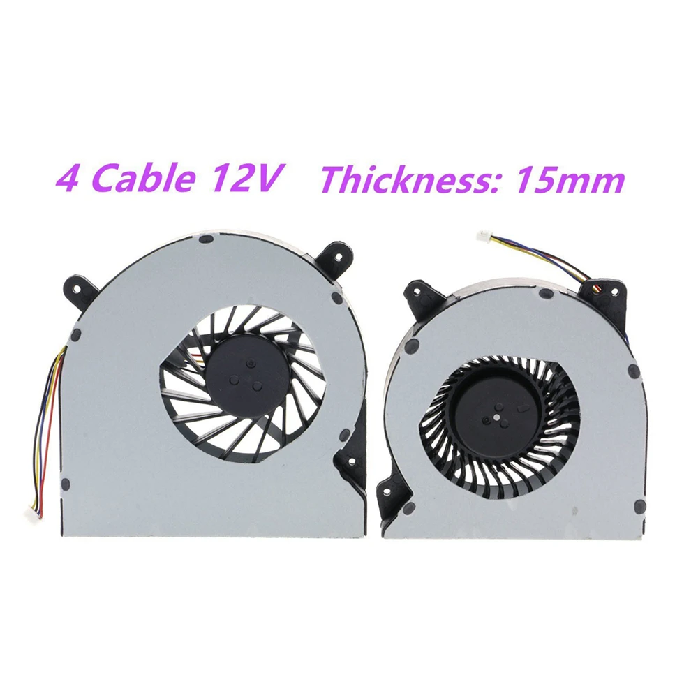 

NEW CPU&GPU Cooling Fan For Asus ROG G750J G750JS G750JW G750JX 15mm