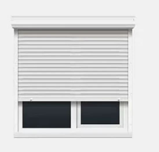 2026 Aluminum alloy intelligent rolling shutter doors and windows with heat insulation for household use Rolling shutter window