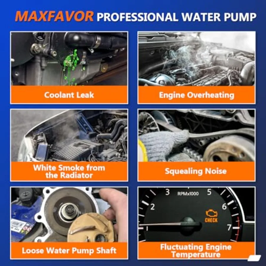 12708893 Pompa acqua motore progettata per l'uso in Cadillac Escalade ESV 20212023 Chevy Silverado Tahoe Suburban 20192023 GMC Sierr