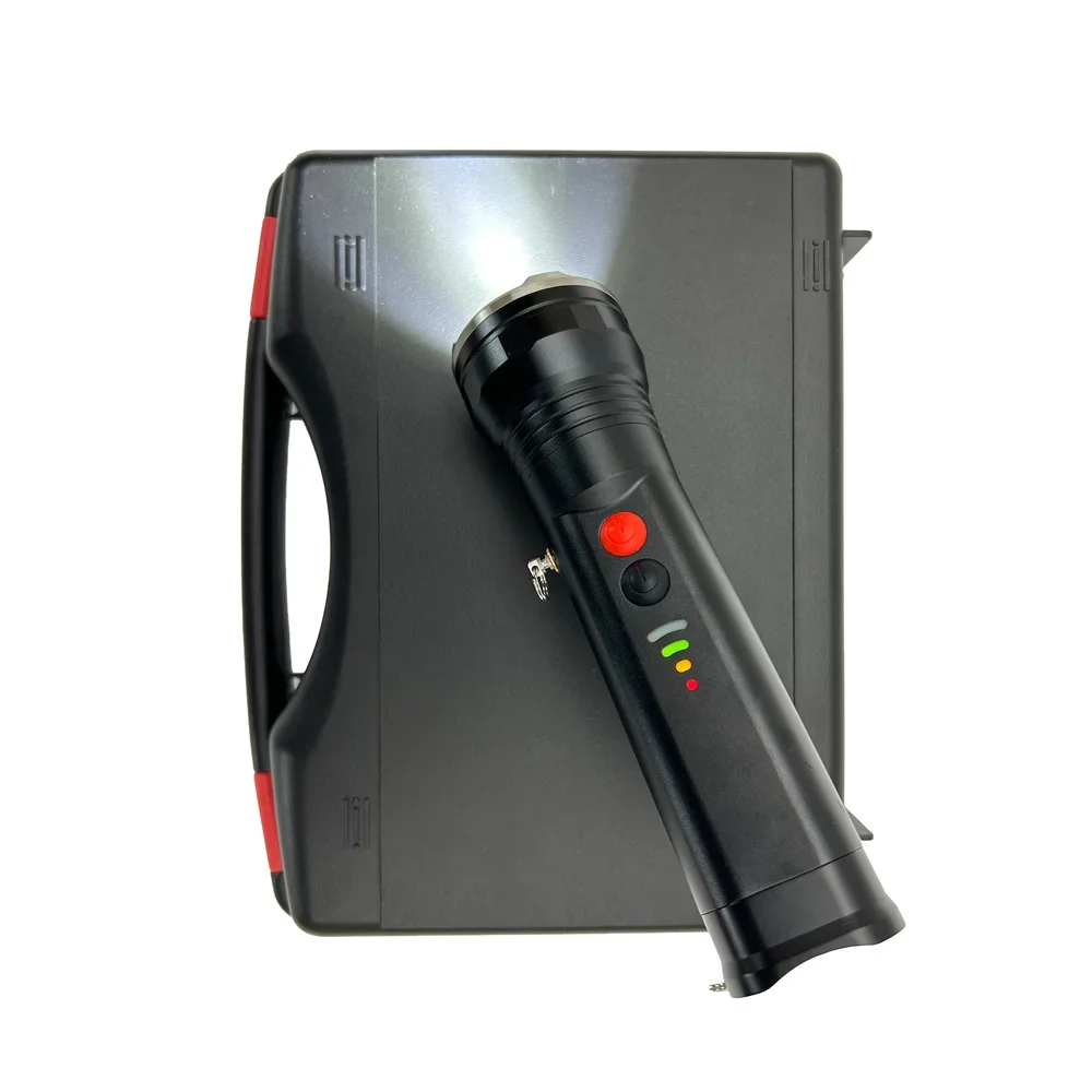 Led Flashlight Rechargeable Tactical Super Bright Self Defense Gadgets Tactical & Personal Equipment Black 65 Jinan 80