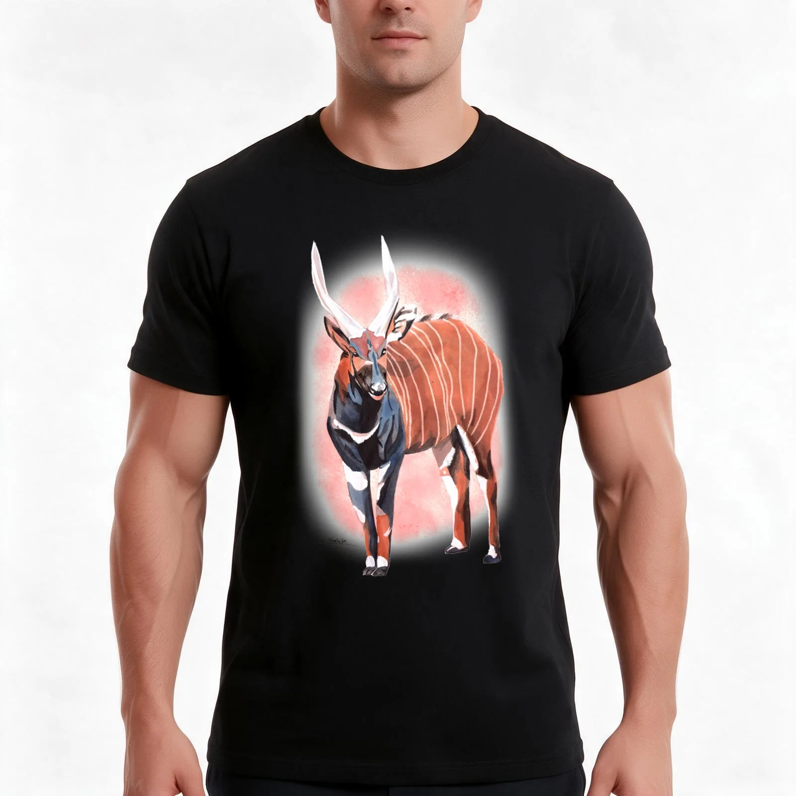 Bongo - Antelope Men T Shirt t shirts for man cotton