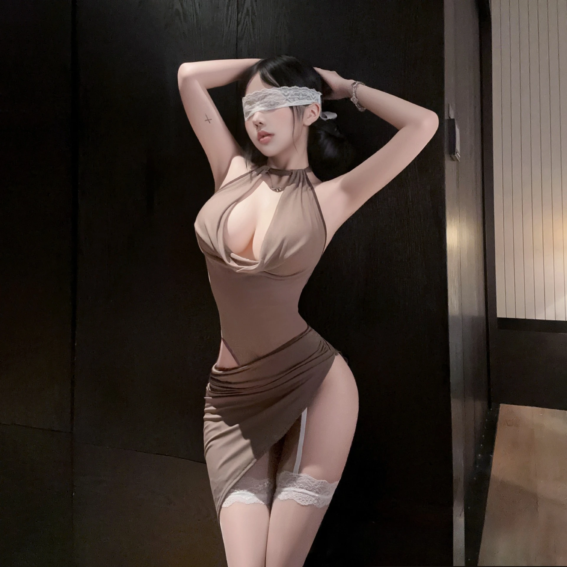 Sexy Office Secretary Cosplay  - огляд і ціна Lace Trim Cami